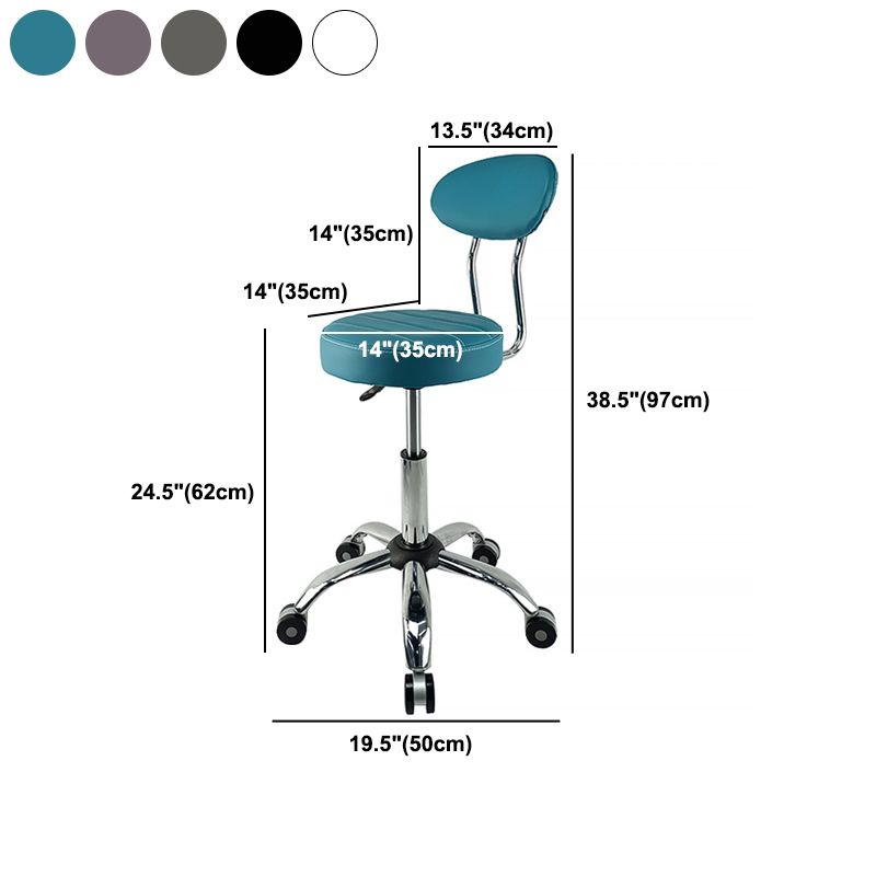 Moderno Metal Barstool de tela Taburada tapizada en el acabado mate para interiores