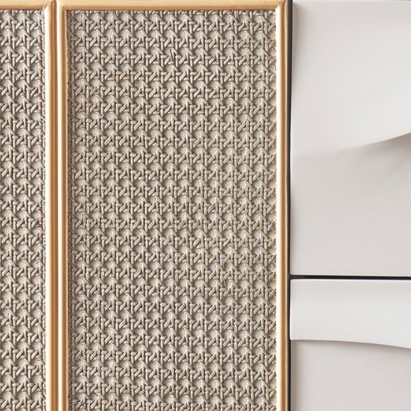 Server da pranzo in legno ingegnerizzato per porte in stile glam per cucina