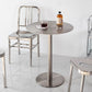 Industrial Style Silver Dining Table Stainless Steel Table for Home Use Clearhalo ' dining_table' 'Dining Tables & Seating' 'Dining Tables' 'furn' 'furn_dining_table' 'Furniture' 'furniture_dining_table' 'Kitchen & Dining Furniture' 'kitchen&dining_furn' 'kitchen' 'kitchen_dining_table' 1200x1200_0b9d867c-44dc-45c6-922d-7a911c775c4a