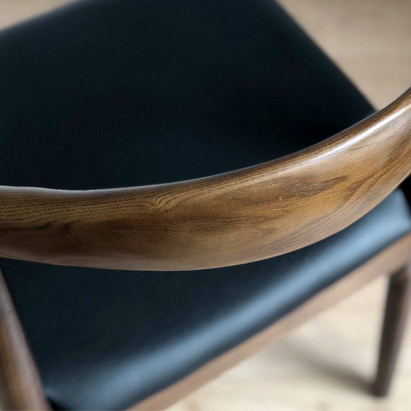 Contemporary Wood Dining Armless Chairs Open Back Dining Side Chair (Set of 2) Clearhalo ' kitchen&dining_furn' 'Dining Chairs' 'Dining Tables & Seating' 'dining_chair' 'furn' 'furn_dining_chair' 'Furniture' 'furniture_dining_chair' 'Kitchen & Dining Furniture' 'kitchen' 1200x1200_0b9f76d0-acfa-4a7e-bf40-d8567a0ada61