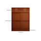 Brown Engineered Wood Wardrobe with Sliding Doors Modern Cabinet for Bedroom Clearhalo 'Armoires & Wardrobes' 'armoires_wardrobes' 'Bedroom Furniture' 'furn' 'furn_armoires_wardrobes' 'Furniture' 1200x1200_0ba09b46-68b7-48ce-a2c3-caf26155035b
