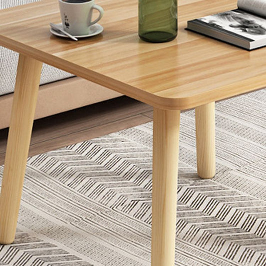 Mesa de acento de madera contemporánea Nightsnand de 16.5 "Cama de altura Nightsand