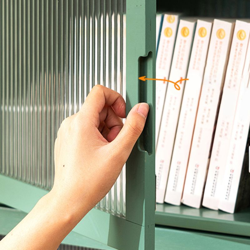 Contemporary Green Wood Accent Cabinet Rectangle Grooves Accent Cabinet Clearhalo 'Cabinets & Chests' 'cabinets_chests' 'furn' 'furn_cabinets_chests' 'Furniture' 'Living Room Furniture' 1200x1200_0ba75a55-8eee-4ec0-88c7-5a837e7ad120