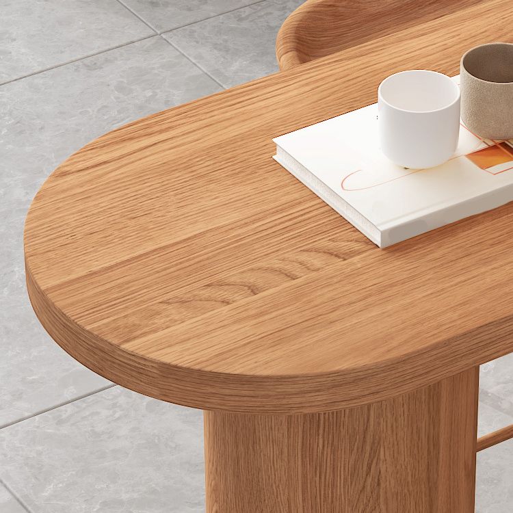 Industrial Style Wooden Bar Counter Table Dining Rectangle Table for Home Clearhalo 'Bar Furniture' 'Bar Tables' 'bar_tables' 'furn' 'furn_bar_tables' 'Furniture' 'furniture_bar_tables' 'Kitchen & Dining Furniture' 1200x1200_0ba88271-ec2c-4d0c-b138-1aef4a1b3456