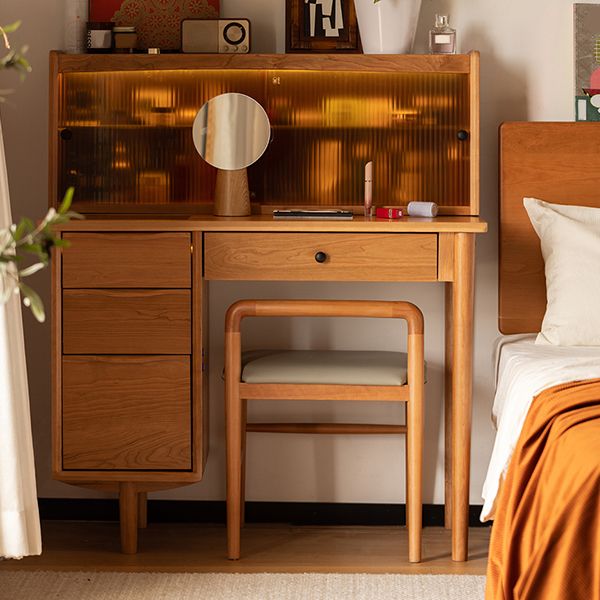 I cassetti in piedi includevano tavolo da vanità per camera da letto con tavolo da trucco e feci
