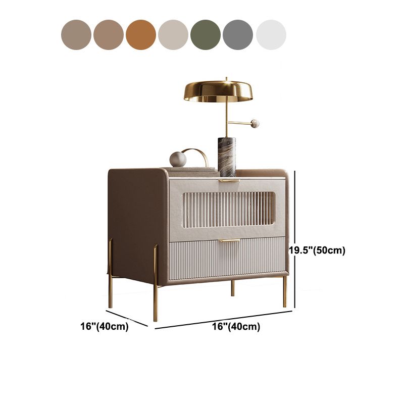 Glamourös 2-schüchternen Betten Nachttisch 20 '' großer Kiefernstein-Top-Nachttisch mit Beinen