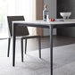 Contemporary 1/2/3/5 Pieces Dining Chairs Set Rectangle Stone Furniture in White