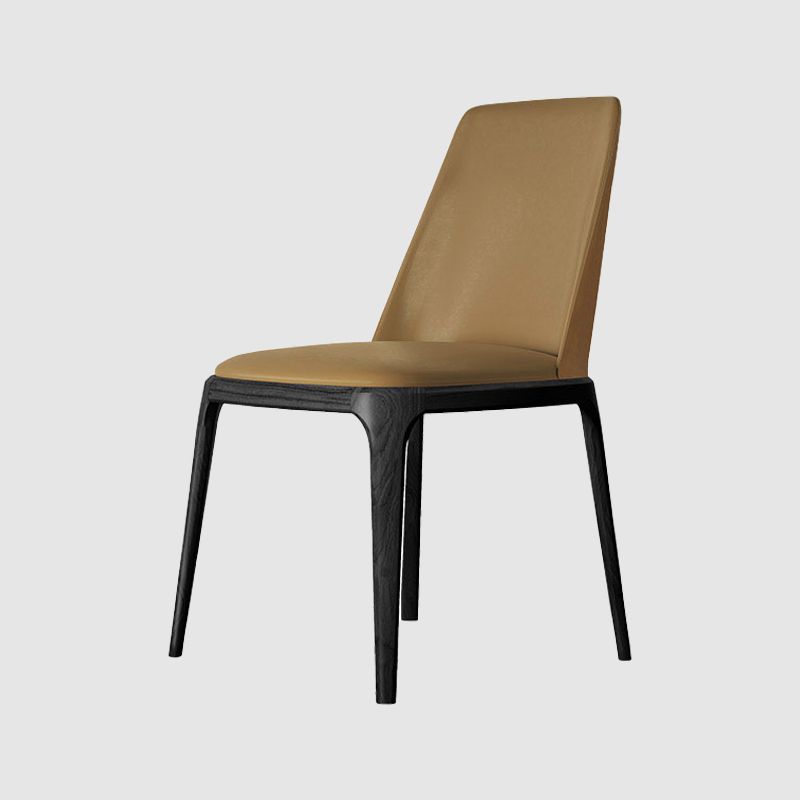 Modern Dining Room Side Chairs Faux Leather Dining Chairs for Kitchen Clearhalo 'Dining Chairs' 'Dining Tables & Seating' 'dining_chair' 'furn' 'furn_dining_chair' 'Furniture' 'furniture_dining_chair' 'Kitchen & Dining Furniture' 1200x1200_0bb24e1e-9f4e-450f-8002-12ae9f248f70