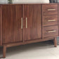 15.75"W Sideboard Contemporary Style Solid Wood Dining Server for Kitchen and Living Room