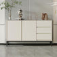 Stone moderno 33.4 "H buffet a buffet 3-drawer sala da pranzo buffet server