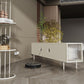 Industrial Glass and Metal TV Media Stand 4 Doors TV Stand Console Clearhalo 'furn' 'furn_tv_stands_entertainment_centers' 'Furniture' 'Living Room Furniture' 'TV Stands & Entertainment Centers' 'TV Stands & Media Storage Furniture' 'tv_stands_entertainment_centers' 1200x1200_0bb63331-fd1d-4ef1-951a-d0c138dc78ea