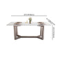 Standard Marble Top Dining Set with Metallic Legs Base for Dining Furniture Clearhalo 'Dining Room Sets' 'Dining Tables & Seating' 'dining_room_set' 'furn' 'furn_dining_room_set' 'Furniture' 'furniture_dining_room_set' 'Kitchen & Dining Furniture' 'kitchen&dining_furn' 'kitchen' 1200x1200_0bb642df-0388-40ae-a6d1-718d6668b627