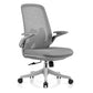 Flip-Up Armrest Chair Microfiber Desk High Back Chair Breathable Air Grid Lumbar Support Clearhalo 'furn' 'furn_office_chair' 'Furniture' 'Office Chairs' 'Office Furniture' 'office_chair' 1200x1200_0bb8a4b8-dd4e-4b58-bfab-d66632bda878