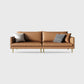 Leather Modern Sofa 33"W Square Arm Loose Back Sofa for Living Room Clearhalo 'furn' 'furn_sofas' 'Furniture' 'furniture_sofas' 'kitchen' 'kitchen_sofas' 'Living Room Furniture' 'Sofa' 'sofas' 1200x1200_0bbda8b2-48e2-430c-ab5a-7ca282d531ab