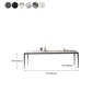 Metal Base Rectangle Dining Table Sintered Stone Table with 4 Legs Clearhalo 'Dining Tables & Seating' 'Dining Tables' 'dining_table' 'Furniture' 'furniture_dining_table' 'Kitchen & Dining Furniture' 'kitchen' 'kitchen_dining_table' 1200x1200_0bbe3f7e-10d5-4a9e-960b-7ab7a9cfbcbd