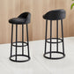 Modern Armless Counter Stool Steel Milk Tea Shop Bar Stool with Leather Cushion and Pedal Clearhalo 'Bar Furniture' 'Bar Stools' 'bar_stools' 'furn' 'furn_bar_stools' 'furniture_bar_stools' 'Kitchen & Dining Furniture' 'kitchen&dining_furn' 'kitchen' 'kitchen_furn' Furniture' 1200x1200_0bbf43e4-ffcd-48dd-87a9-1290a0c276ce