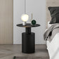 Metal Nightstand Contemporary Lower Shelf Accent Table Nightstand 19.7" Tall Clearhalo 'Bedroom Furniture' 'furn' 'furn_night_stand' 'Furniture' 'night_stand' 'Nightstands' 1200x1200_0bc131fb-af8b-4f8f-9993-48df544d0e04