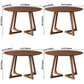 Round Double Pedestal Casual Dining Table Wood Color Fixed Table of Ashwood Solid Wood Clearhalo ' dining_table' 'Dining Tables & Seating' 'Dining Tables' 'furn' 'furn_dining_table' 'Furniture' 'furniture_dining_table' 'Kitchen & Dining Furniture' 'kitchen&dining_furn' 'kitchen' 'kitchen_dining_table' 1200x1200_0bc6289e-84fe-4418-b1b8-1e1a21f54650