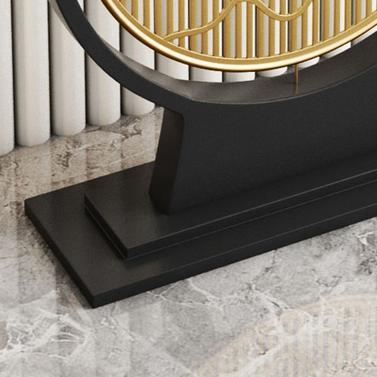 Tavolo astratto di console astratto di marmo/metallo glam resistente ai graffi