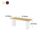 Modern Style Dining Table Rectangle Wooden Dining Table with Acrylic Base Clearhalo ' dining_table' 'Dining Tables & Seating' 'Dining Tables' 'furn' 'furn_dining_table' 'Furniture' 'furniture_dining_table' 'Kitchen & Dining Furniture' 'kitchen&dining_furn' 'kitchen' 'kitchen_dining_table' 1200x1200_0bcb4c47-fb7a-470a-af43-0bdedbf9df9a