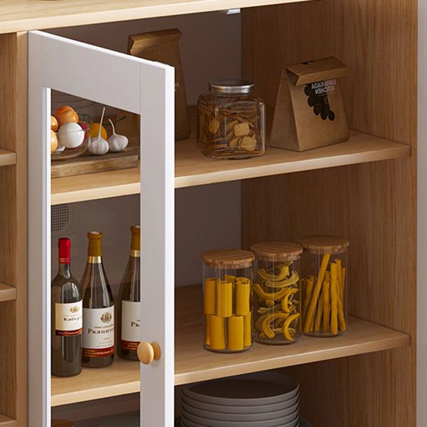 Sideboard in stile moderno buffet cassetti in legno ingegnerizzati e armadi.