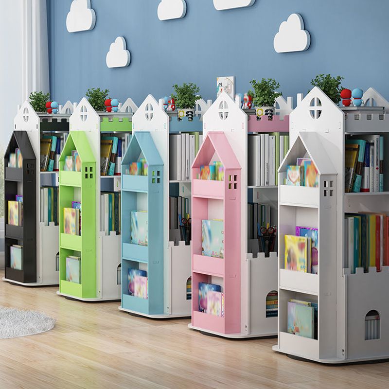 Estantería de estanterías estándar escandinavas abiertas