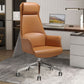 Faux Leather Arm Desk Chair Modern Swivel Working Chair with Wheels Clearhalo 'furn' 'furn_office_chair' 'Furniture' 'furniture_office_chair' 'Office Chairs' 'Office Furniture' 'office_chair' 1200x1200_0bd48c7d-6d1e-4b42-818d-0c7ecf450537