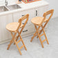 Contemporary Folding Counter Bar Stool Armless Wood Bar Stool with Footrest Clearhalo 'Bar Furniture' 'Bar Stools' 'bar_stools' 'furn' 'furn_bar_stools' 'furniture_bar_stools' 'Kitchen & Dining Furniture' 'kitchen&dining_furn' 'kitchen' 'kitchen_furn' Furniture' 1200x1200_0bd577b7-2aef-40d6-bd0b-a6c95bd3bb72