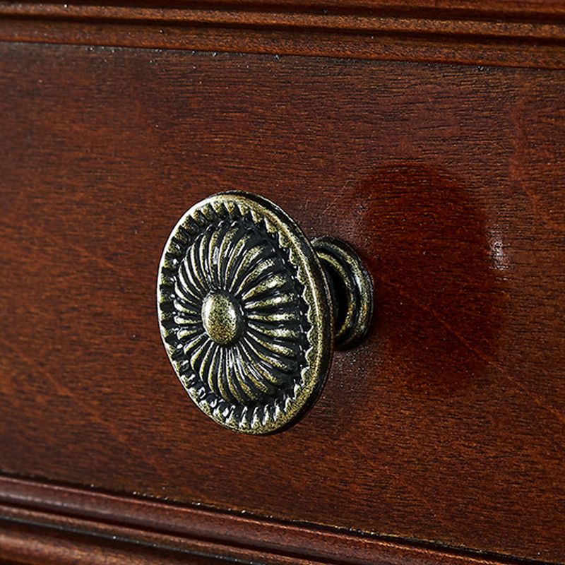 Traditional Bedroom Makeup Vanity Desk Table Solid Wood Vanity Dressing Table with Drawer