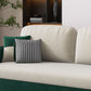 31.49" Wide Sleeper Sofa Velvet Detachable Mattress Sofa Bed with Storage