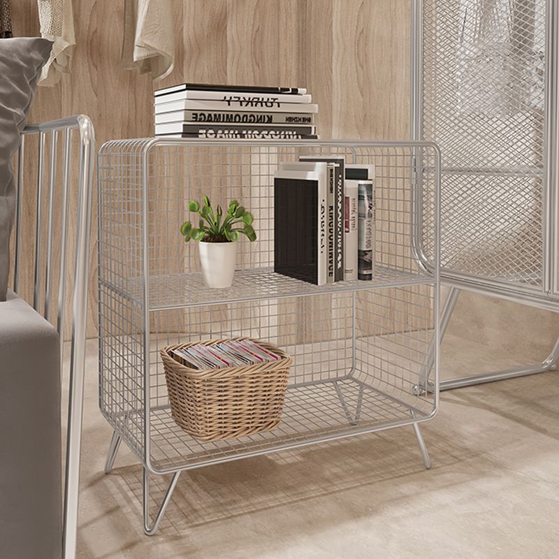 Industrial Style Standard Bookcase Metal Closed Back Bookshelf for Home Office Clearhalo 'Bookcases' 'furn' 'furn_bookcases' 'Furniture' 'furniture_bookcases' 'kitchen' 'kitchen_bookcases' 'Living Room Furniture' 'Office Furniture' 1200x1200_0bdc38fa-4f26-4a30-9688-0c368a06763e