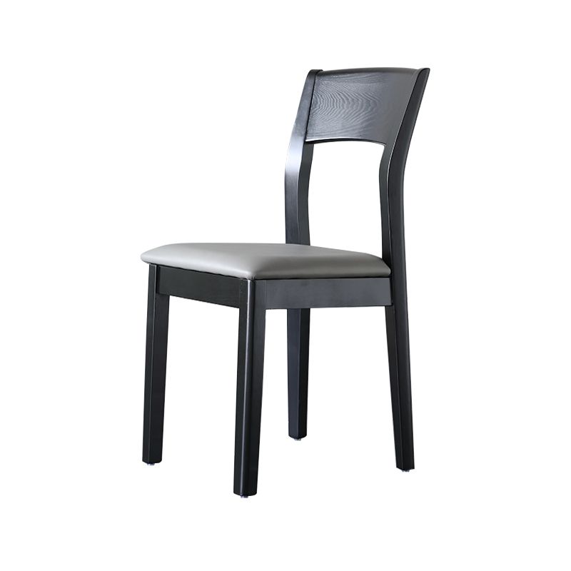 Contemporary Wood Dining Side Chair 16'' Wide Open Back Chair for Home Use Clearhalo ' kitchen&dining_furn' 'Dining Chairs' 'Dining Tables & Seating' 'dining_chair' 'furn' 'furn_dining_chair' 'Furniture' 'furniture_dining_chair' 'Kitchen & Dining Furniture' 'kitchen' 1200x1200_0bdc483a-1aa8-4828-8416-c41027549be4