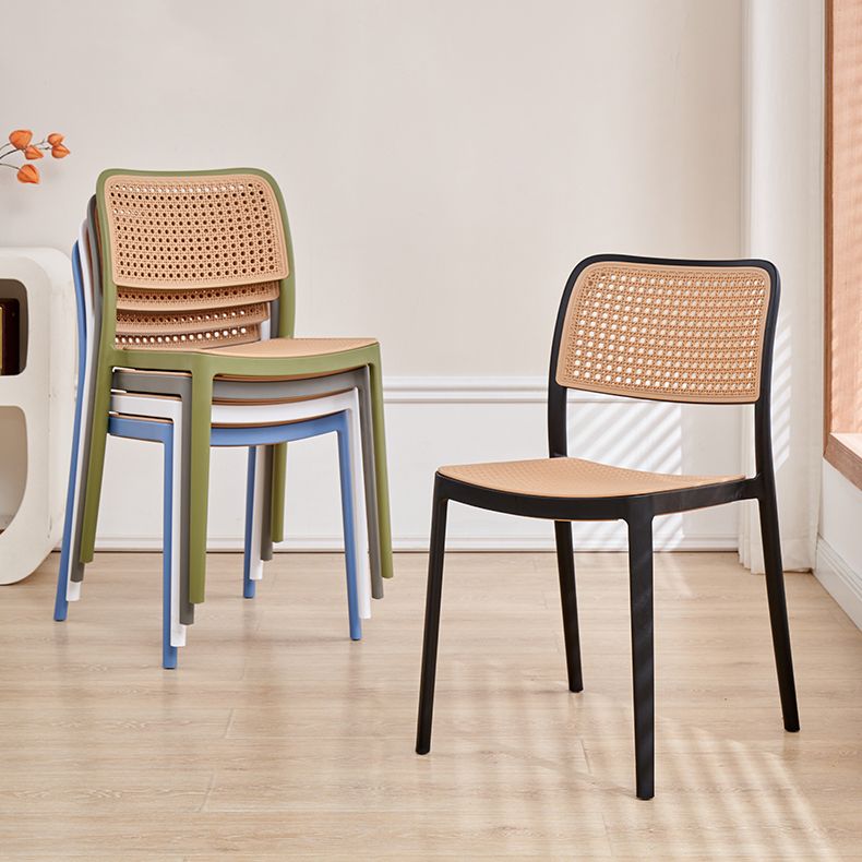 Modern & Contemporary Open Back Stackable Dining Chairs(Set of 4/8) Clearhalo 'Dining Chairs' 'Dining Tables & Seating' 'dining_chair' 'furn' 'furn_dining_chair' 'Furniture' 'Kitchen & Dining Furniture' 1200x1200_0bdd6196-e6be-47a4-8b05-b58a2b529311