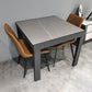 Industrial Square 35.5'' Dining Table Stone Extendable Dining Room Collection Clearhalo ' dining_table' 'Dining Tables & Seating' 'Dining Tables' 'furn' 'furn_dining_table' 'Furniture' 'furniture_dining_table' 'Kitchen & Dining Furniture' 'kitchen&dining_furn' 'kitchen' 'kitchen_dining_table' 1200x1200_0bde9605-433a-487c-9faa-4a5bd9b2927d