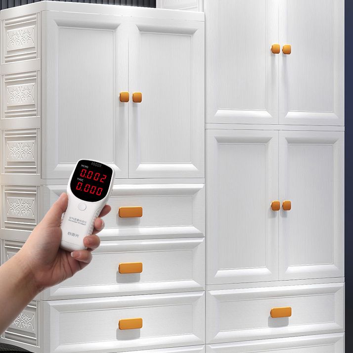 Mobile moderno di deposito in plastica per mobile per finitura opaca camera da letto con porta incernierata