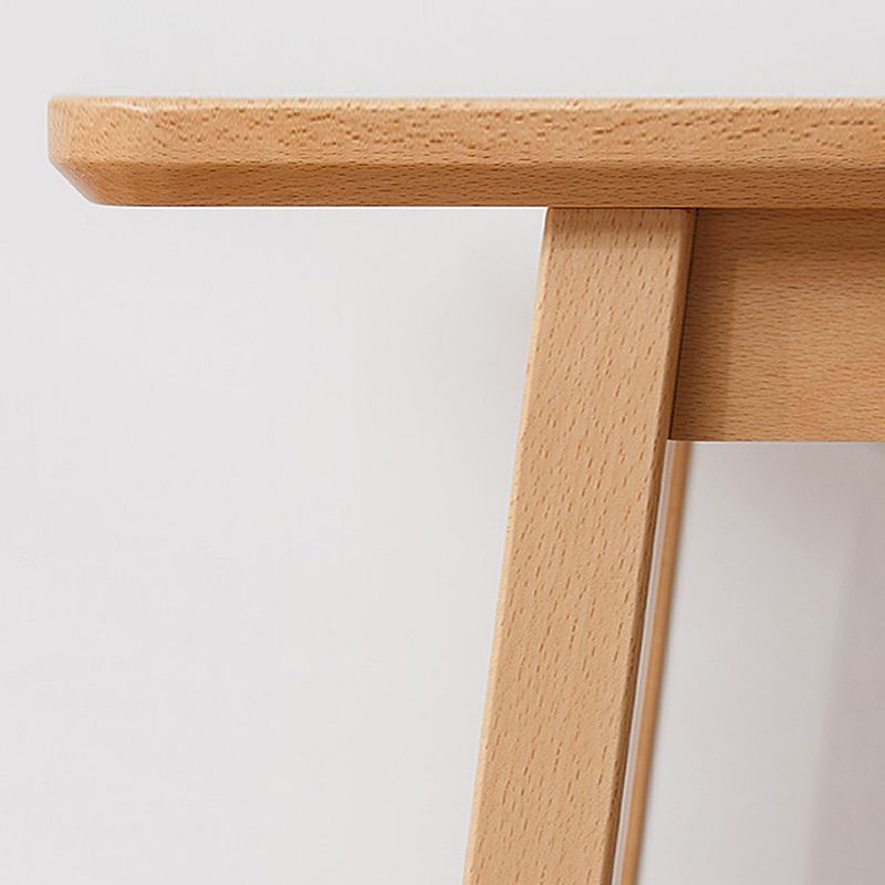 11 Inch Wide Contemporary Seating Bench Solid Wood Beech Bench Clearhalo 'Benches' 'Chairs & Seating' 'furn' 'furn_benches' 'Furniture' 'Living Room Furniture' 1200x1200_0be0d5be-2a38-4570-8246-e04d481c8d56