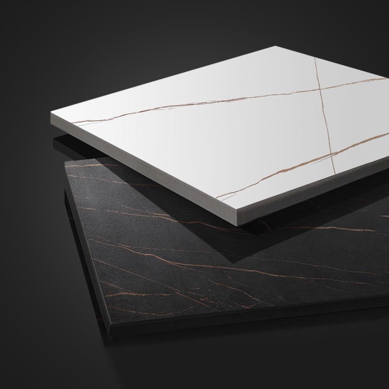 Hall Console Table Gold Glam Stone Accent Table with 1 Shelf  31.5" Tall