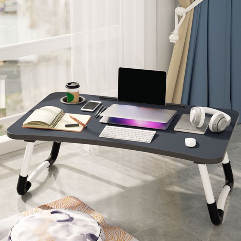 Pliage de bureau pliant des bureaux de tâche de forme rectangulaire avec 2 legs pour la maison