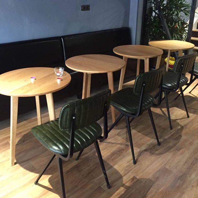 Sala da pranzo contemporanea aperta sedia da pranzo in metallo