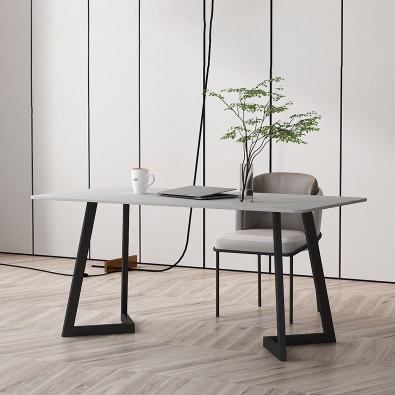 Contemporary Office Desk 29.53-inch Rectangular Writing Desk Clearhalo 'furn' 'furn_office_desk' 'Furniture' 'Office Desks' 'Office Furniture' 'office_desk' 1200x1200_0be7b873-7e3b-498b-97d6-7284ed95fcad