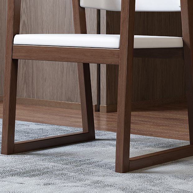 Traditional Style Chair Dining Kitchen Arm Chair with Wooden Legs Clearhalo 'Dining Chairs' 'Dining Tables & Seating' 'dining_chair' 'Furniture' 'furniture_dining_chair' 'Kitchen & Dining Furniture' 1200x1200_0beb5bd7-e007-4563-bbba-8953886e3afe