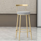 Modern Style Iron Bar Stool with Footrest Low Back Milk Tea Shop Simple Bar Stool Clearhalo 'Bar Furniture' 'Bar Stools' 'bar_stools' 'furn' 'furn_bar_stools' 'furniture_bar_stools' 'Kitchen & Dining Furniture' 'kitchen&dining_furn' 'kitchen' 'kitchen_furn' Furniture' 1200x1200_0bed003f-265c-42a8-9d73-44b30026274f