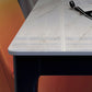 Rectangle Industrial Dining Table Two-Color Fixed Table with Sintered Stone Clearhalo ' dining_table' 'Dining Tables & Seating' 'Dining Tables' 'furn' 'furn_dining_table' 'Furniture' 'furniture_dining_table' 'Kitchen & Dining Furniture' 'kitchen&dining_furn' 'kitchen' 'kitchen_dining_table' 1200x1200_0bee6b6b-c159-42f2-ac52-8bc7bc674456