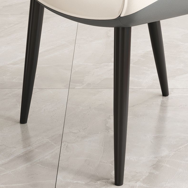 Glam Style Parsons Back Upholstered 4 Legs Home Use Dining Side Chair Clearhalo 'Dining Chairs' 'Dining Tables & Seating' 'dining_chair' 'furn' 'furn_dining_chair' 'Furniture' 'Kitchen & Dining Furniture' 1200x1200_0befb62c-4ea4-4e20-80de-ebd1e77c1f79