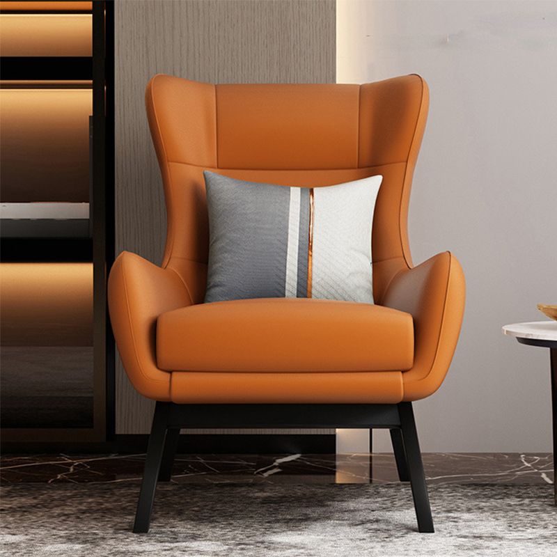 Glam 27.56 "Cuscolo largo spugna spugna sedia a braccioli a pedaggio svasato