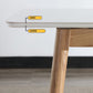 Rectangle Extendable Stone Dining Site Table Traditional Luxury Dinette Table for Home Clearhalo ' dining_table' 'Dining Tables & Seating' 'Dining Tables' 'furn' 'furn_dining_table' 'Furniture' 'furniture_dining_table' 'Kitchen & Dining Furniture' 'kitchen&dining_furn' 'kitchen' 'kitchen_dining_table' 1200x1200_0bf8f606-0465-44c6-8622-7c1240b3041b