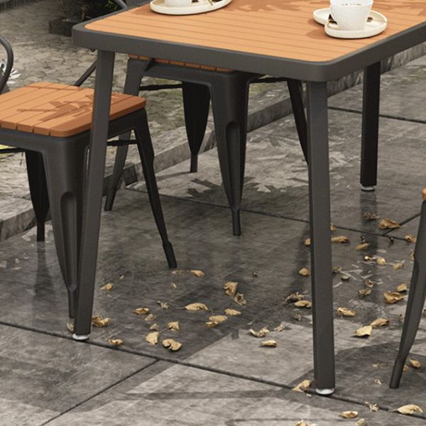 モダンな埋め立てられた木製のダイニングテーブルセット1/5/7ピース自宅で使用するためのダイニングセット