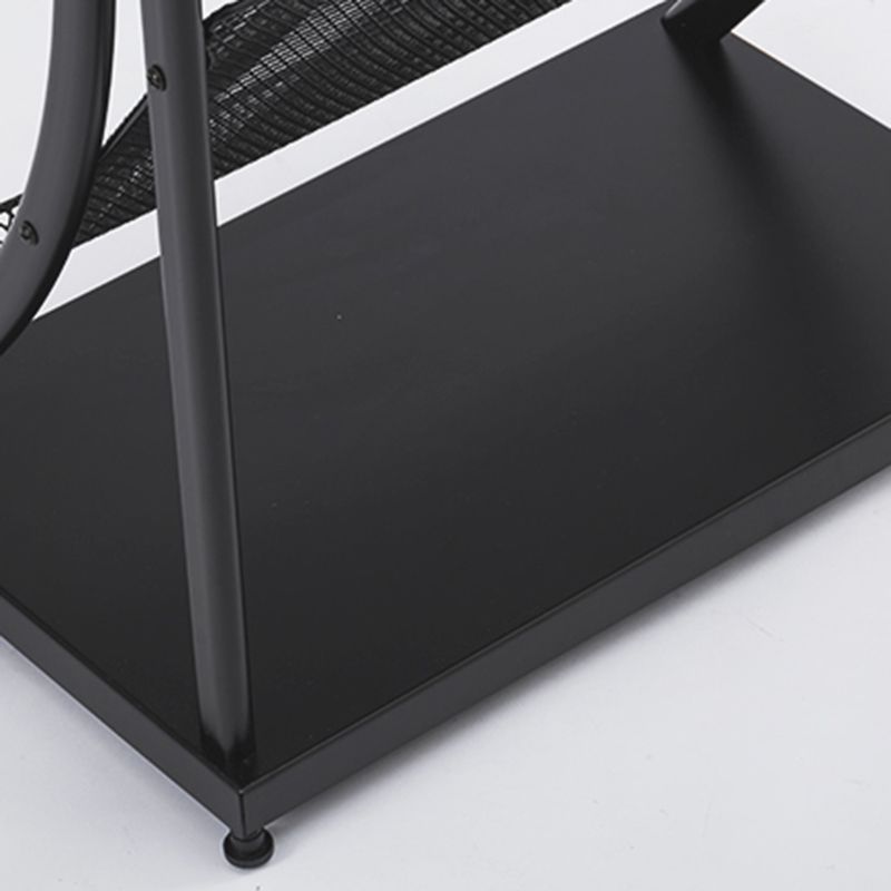 Metal Contemporary vertikales Bücherregal geschlossen Back Bücherregal mit Regalen