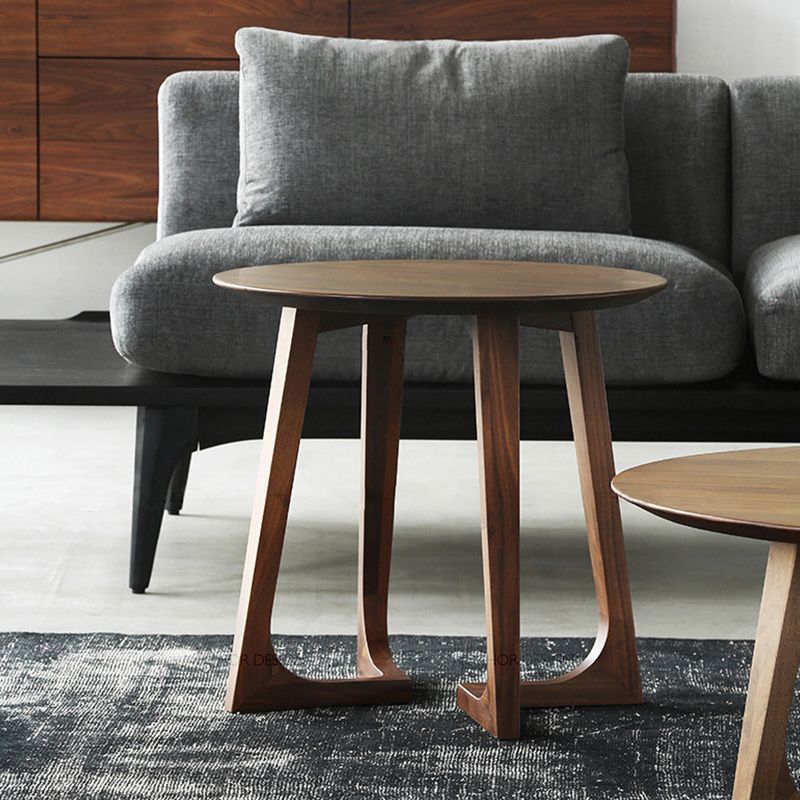 Contemporary Wooden Bunching Tables Round Medium Wood Coffee Table Clearhalo 'Coffee & Accent Tables' 'Coffee Tables' 'coffee_tables' 'furn' 'furn_coffee_tables' 'Furniture' 'Living Room Furniture' 1200x1200_0bfd399b-3ece-4105-8714-97f78dcd4708