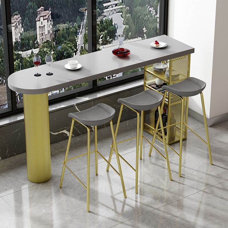 Contemporary Pine Wood Bar Table Free Form Counter Wine Table for Courtyard Clearhalo 'Bar Furniture' 'Bar Tables' 'bar_tables' 'Dining Tables & Seating' 'Dining Tables' 'dining_table' 'furn' 'furn_dining_table' 'Furniture' 'furniture_bar_tables' 'Kitchen & Dining Furniture' 'kitchen&dining_furn' 'kitchen' 1200x1200_0bfe4090-adef-40be-9f1a-690d9a5e92db